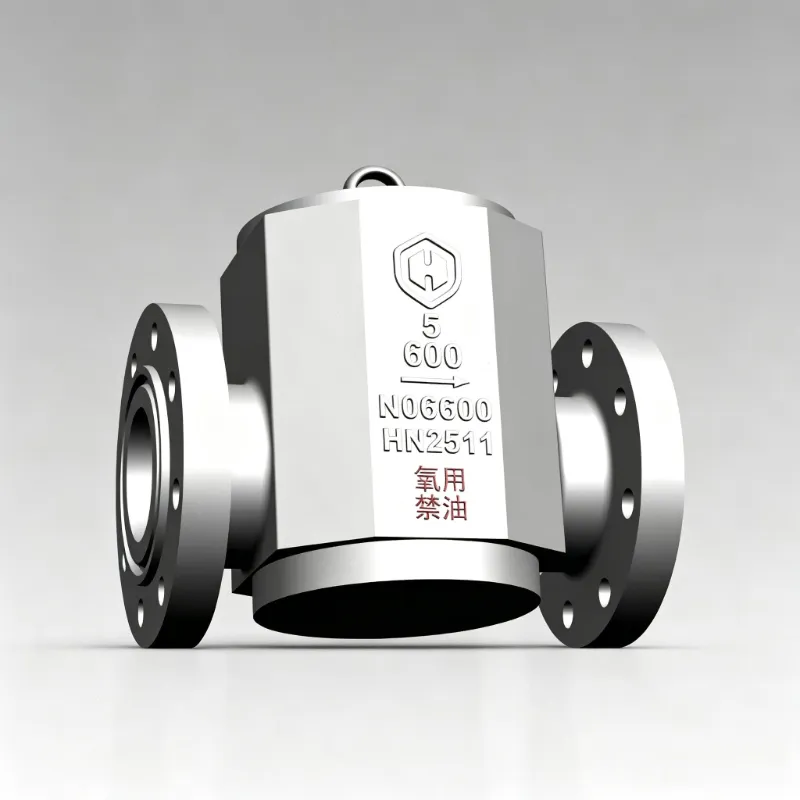 กระบวนการตีขึ้นรูปฟรีของเช็ควาล์ว Inconel 600